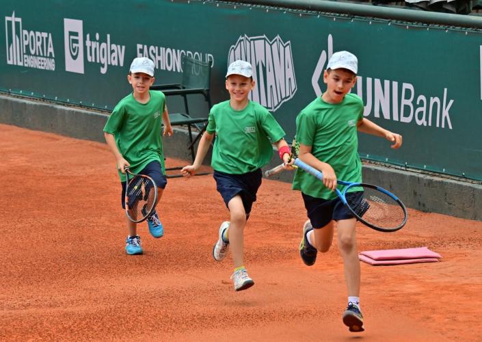 MACEDONIAN OPEN 2025 ball kids